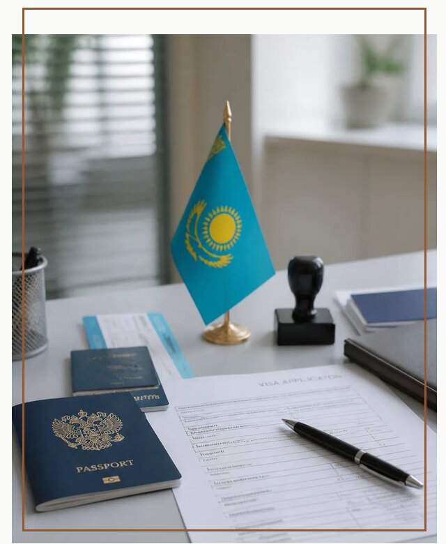 Оформление визы в Казахстан для поездки и работы в Арзамасе