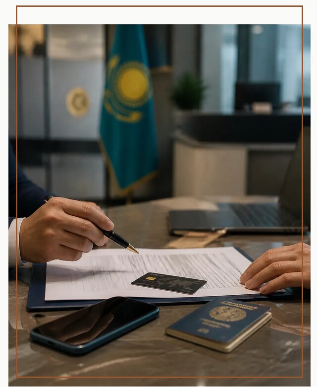Открытие счета и банковской карты в Казахстане в Арзамасе